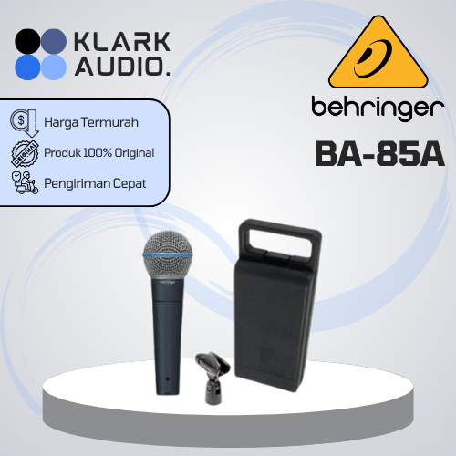 Behringer BA85A / BA-85A / BA 85 A Cardioid Microphone ORIGINAL
