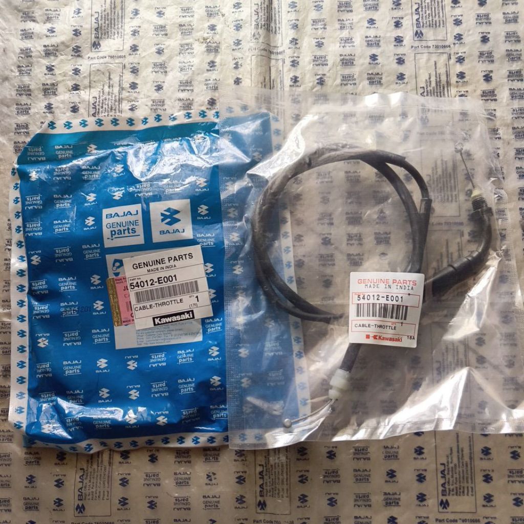 KABEL GAS TALI GAS KAWASAKI PULSAR 200NS BAJAJ 200NS BR200 54012-E001