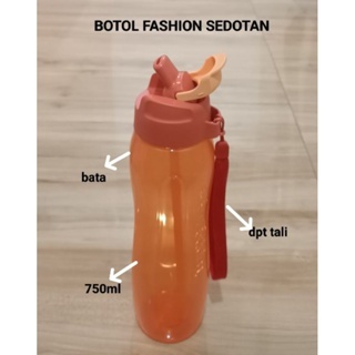 ORIGINAL TUPPERWARE  BOTOL SEDOTAN 750ML STRAW/KIDDOS SEDOTAN 500ML 1PC