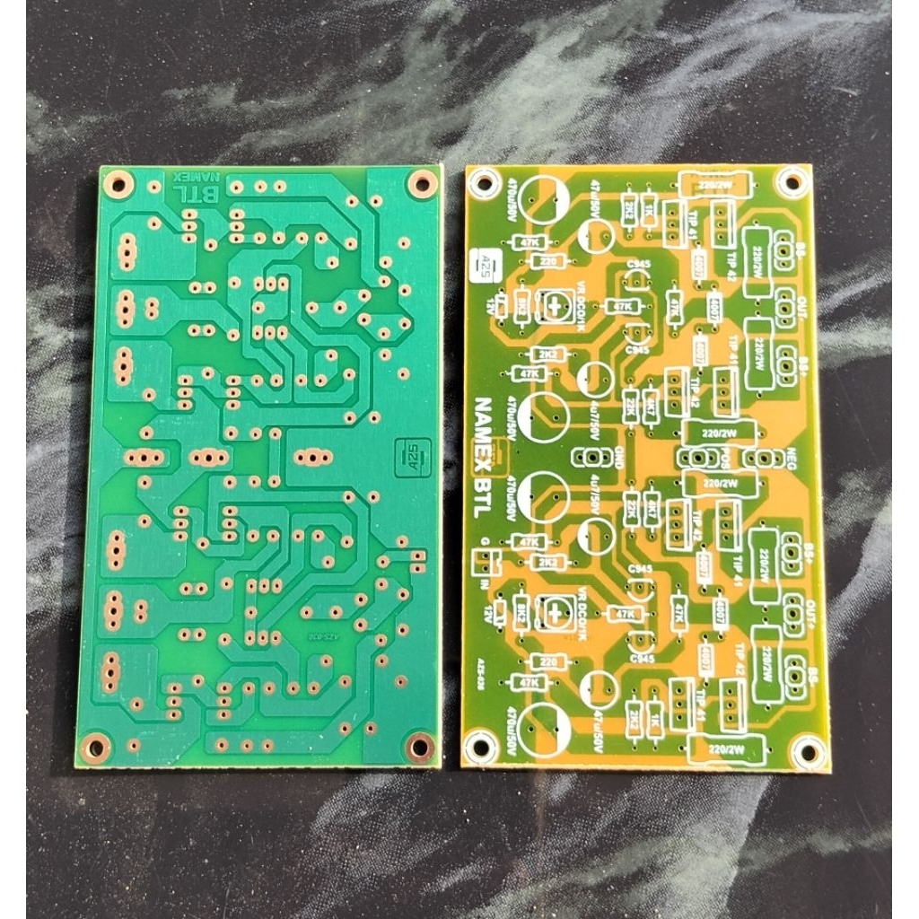 PCB NAMEC Ultimate BTL Power Amplifier AZS-036