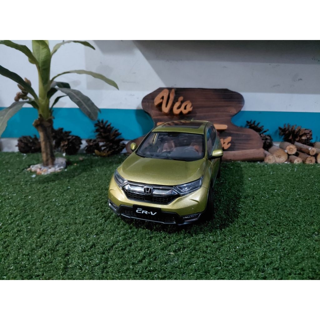 Diecast Miniatur Honda CRV 2017 turbo skala 1:18