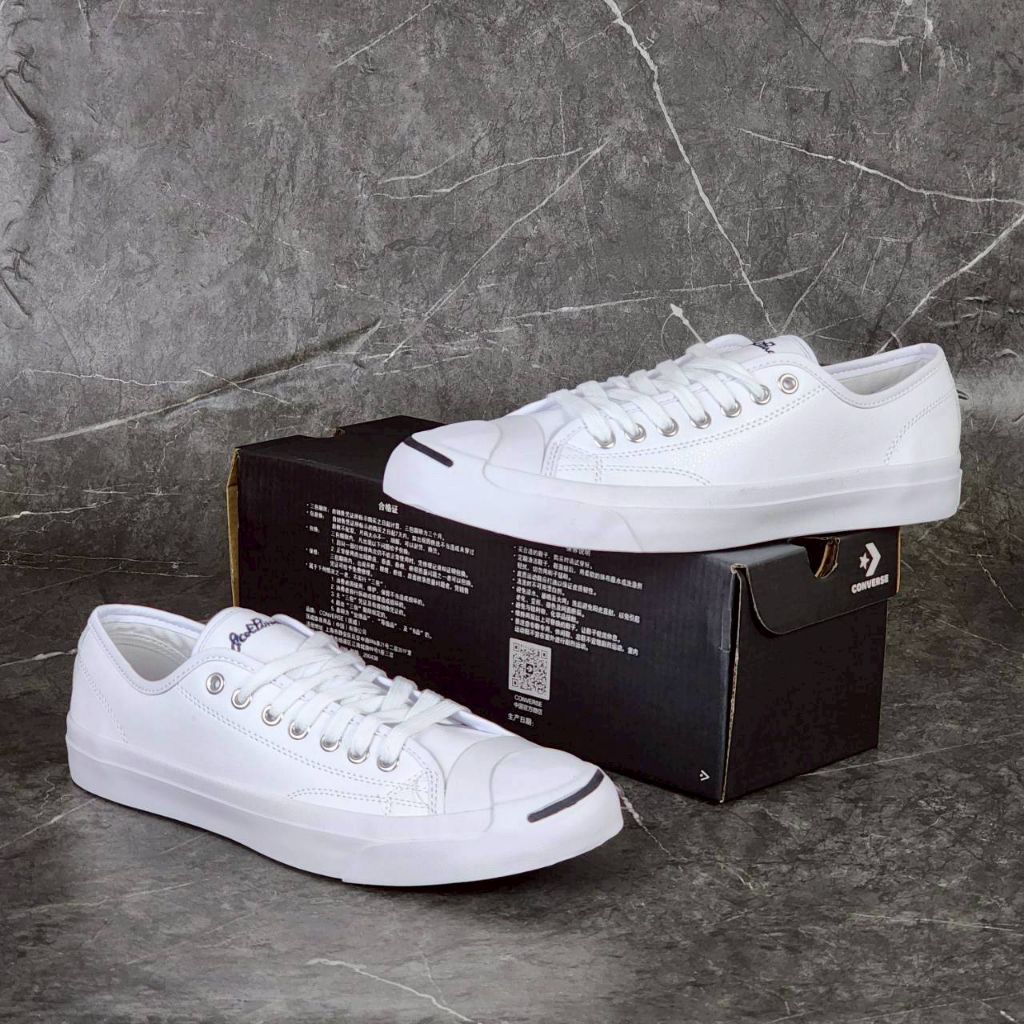 CONVERSE JACK PURCELL OX LEATHER WHITE