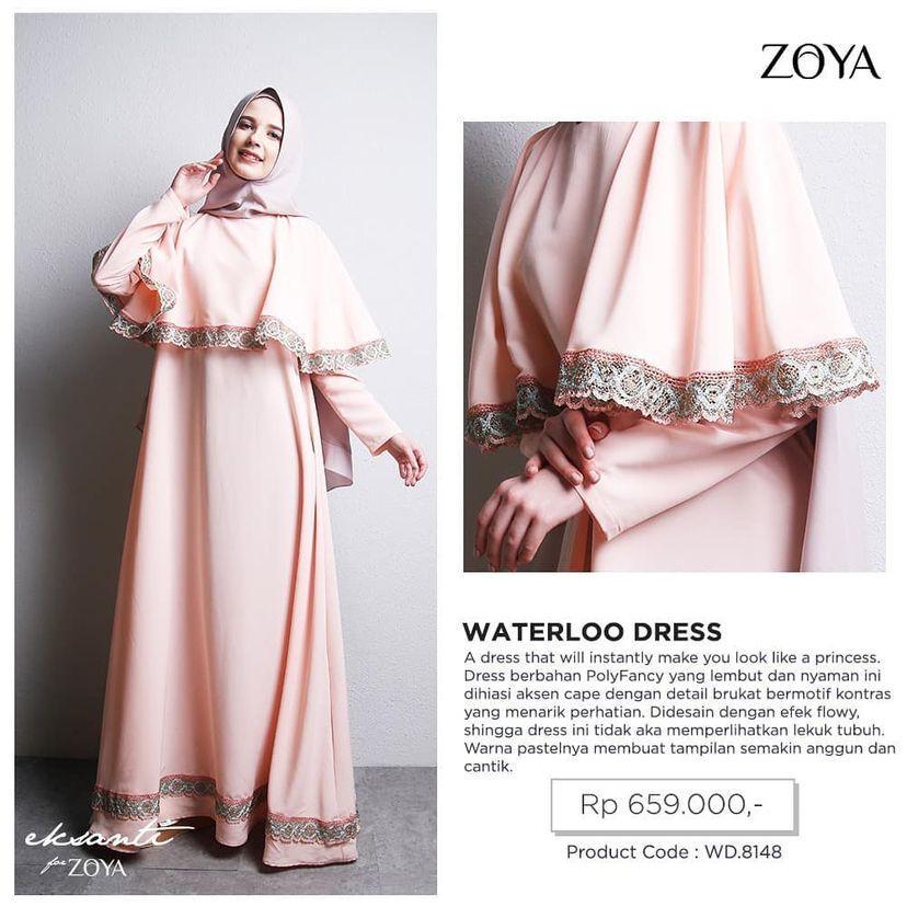 Zoya Dress Waterloo -Busana Muslim Wanita