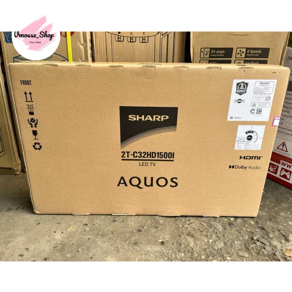 TV LED SHARP 32HD1500 - LED SHARP 32INC USB MOVIE - TIVI SHARP LED - TV SHARP - LED USB MOVIE SHARP 