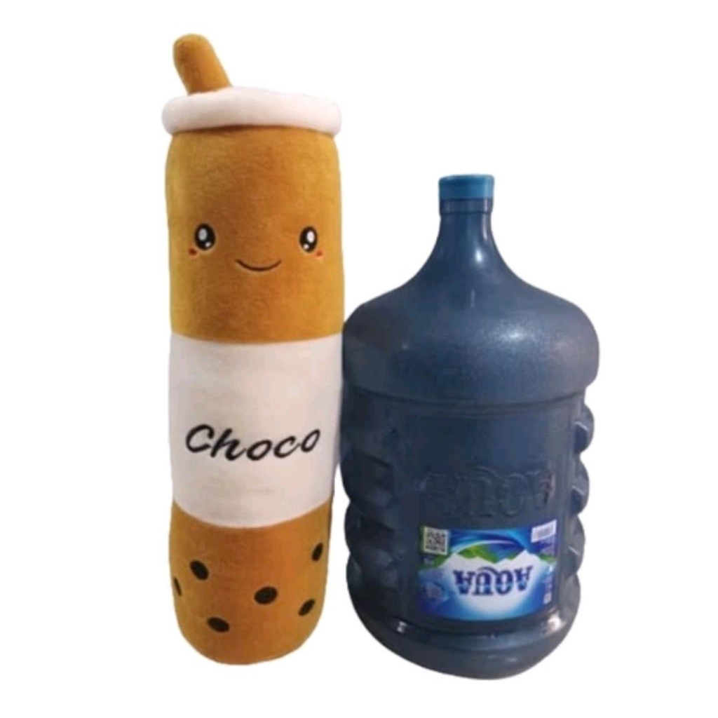 Boneka Guling Boba Super Cute Lembut Berlabel SNI