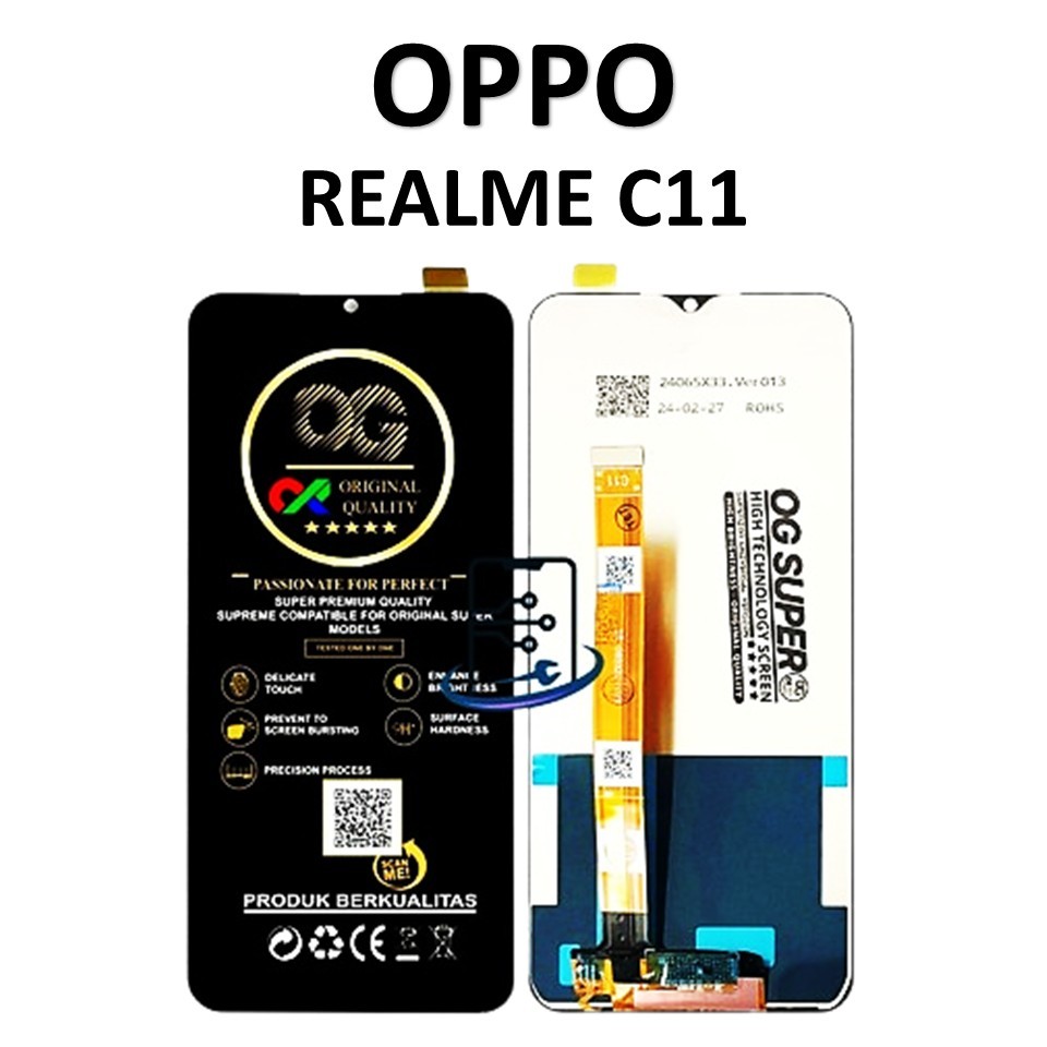 LCD TOUCHSCREEN REALME C11 FULLSET ORIGINAL COMPLETE