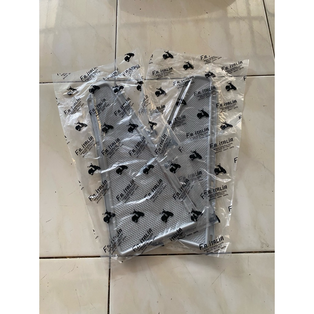 Karet lidah tengah fa italia italy warna abu abu untuk vespa super sprint vbb vnb vba vglb vgla exce