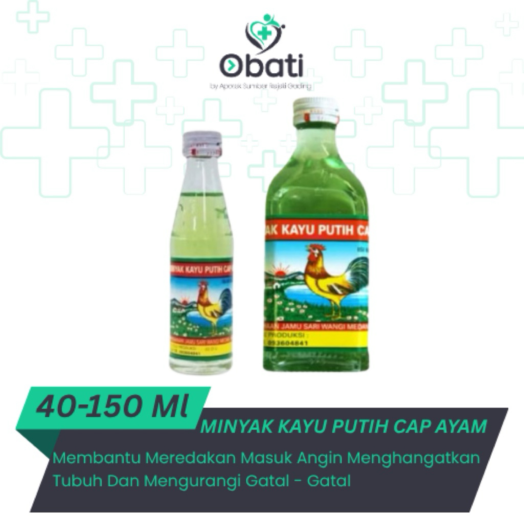 Cap Ayam Jago Minyak Kayu Putih