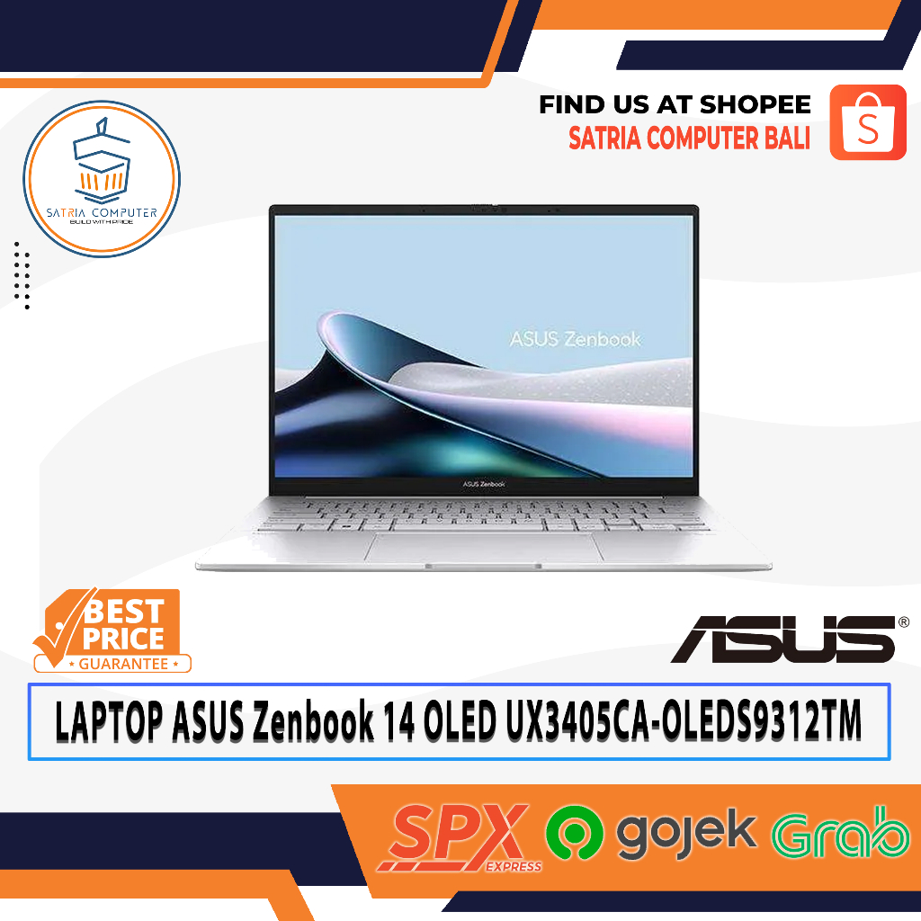 LAPTOP ASUS Zenbook 14 OLED UX3405CA-OLEDS9312TM