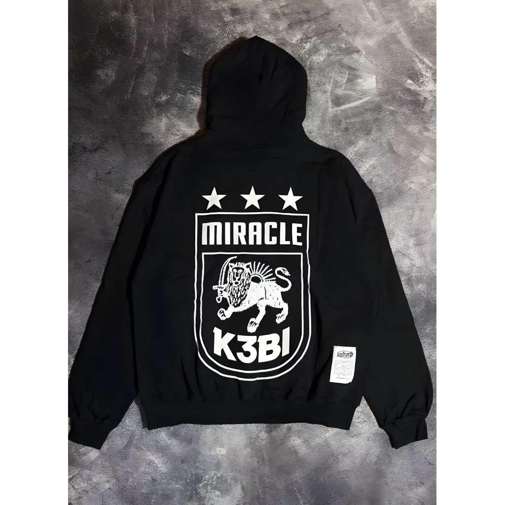 HODDIE BOXY MIRACLE X K3BI COLLABS TERMURAH TERBARU