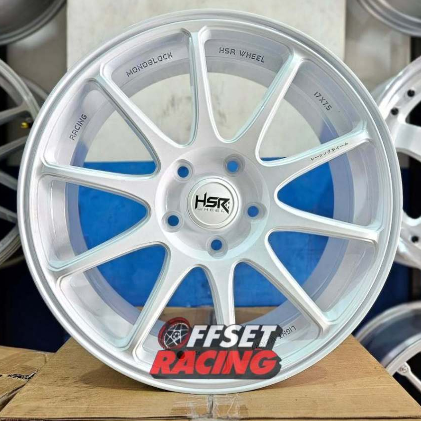 Velg HSR R17 Ertiga Innova HRV Xpander BRV Velg Mobil HSR INDY BOROKO 05 Ring 17 Baut 5