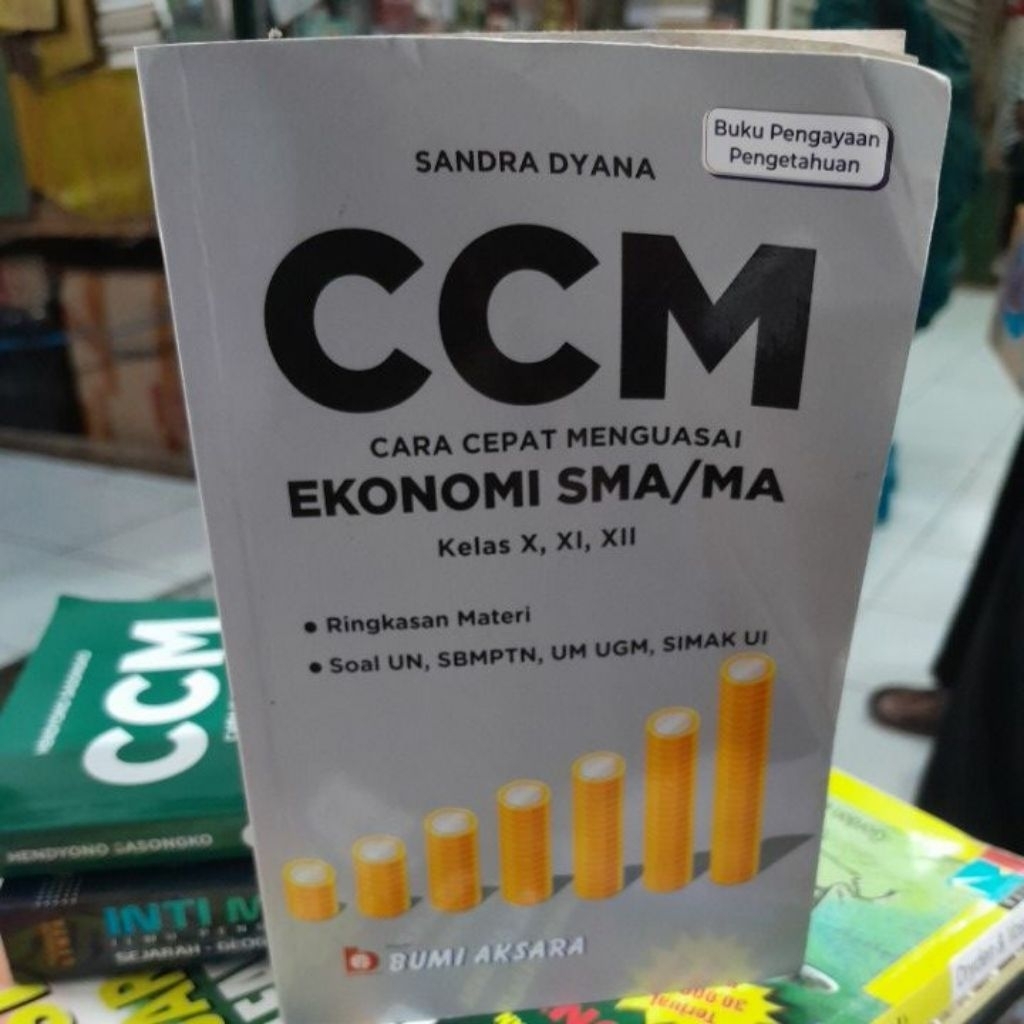 CCM EKONOMI SMA/MA KELAS X,XI,XII BUKU SECOND ORIGINAL