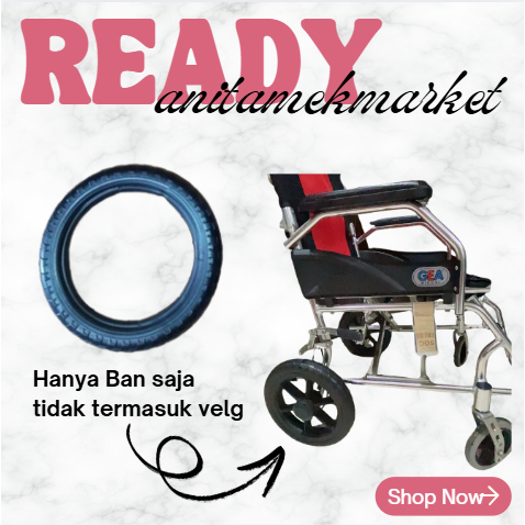 Ban Mati Kursi Roda Ukuran 12 / Ban Kursi Roda Mati