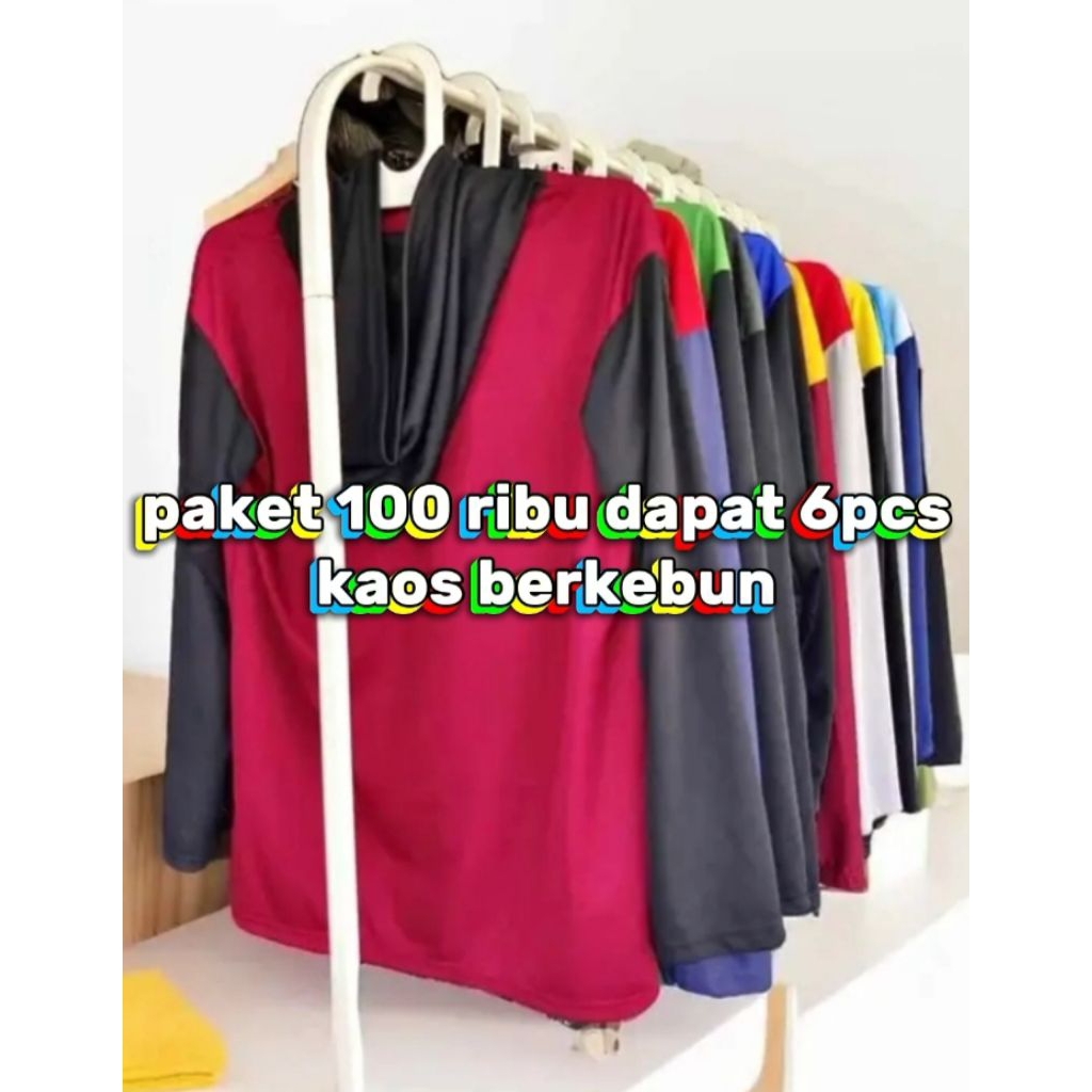 kaos sawah/kaos berkebun/kaos tani/kaos mancing