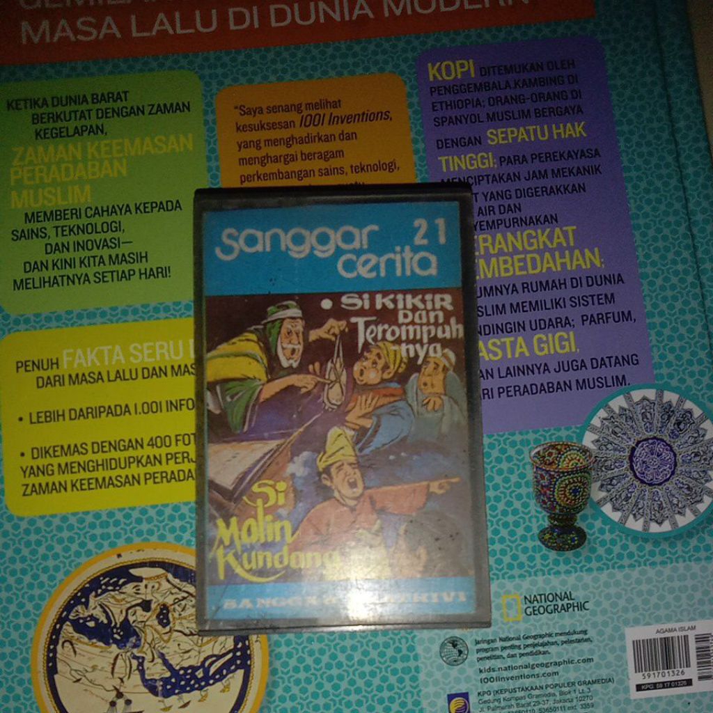 kaset pita sanggar cerita si Malin Kundang
