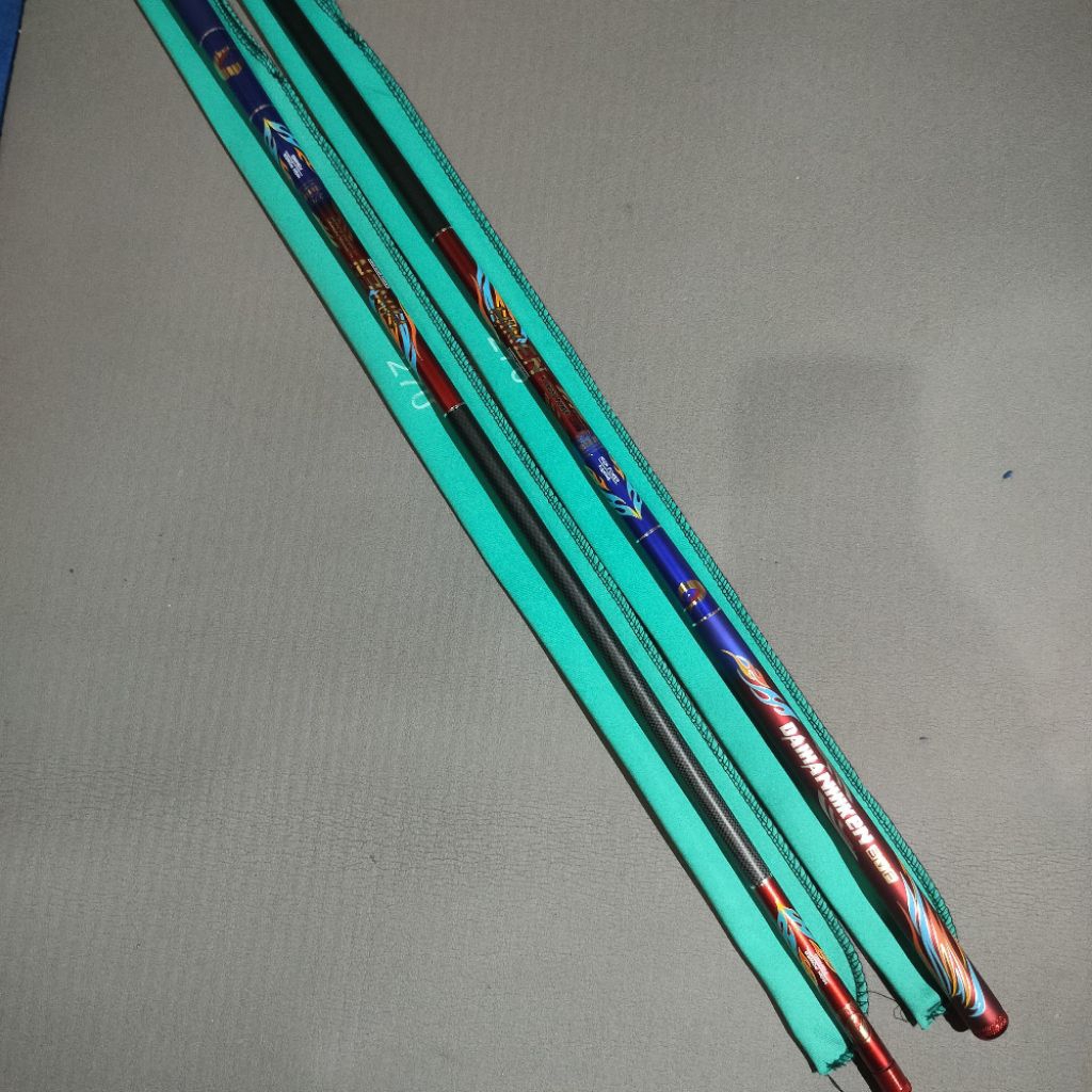 terbaru joran tegek DAIHAN HIKEN carbon ringan