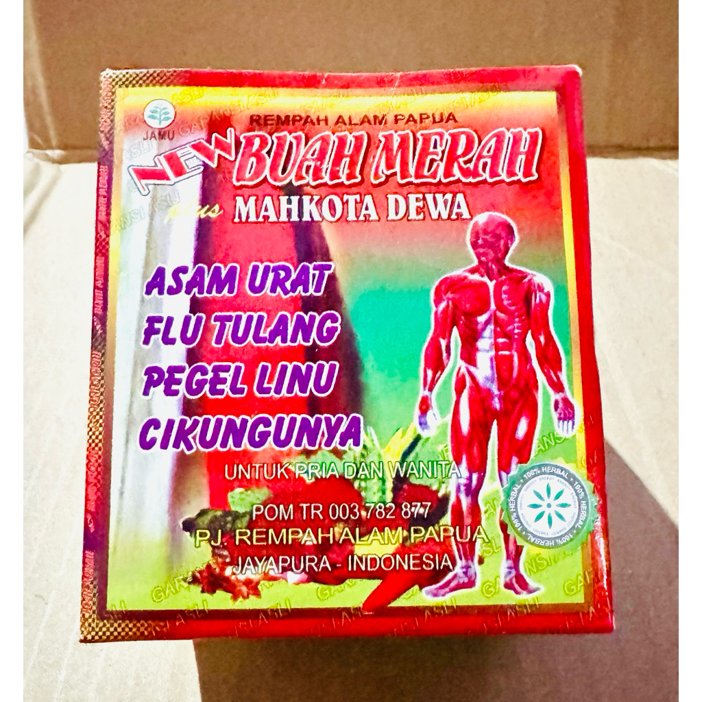 Buah Merah Jamu Serbuk