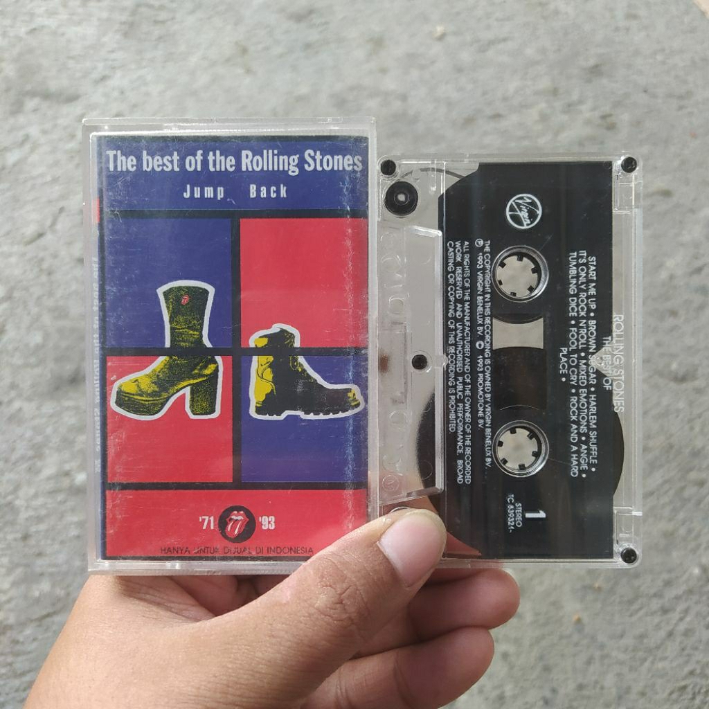 Kaset Pita Rolling Stones - The Best
