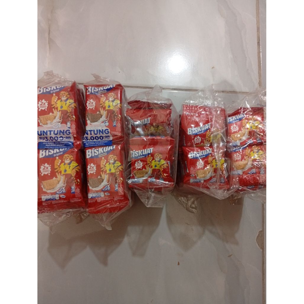 Biskuat Macan Renceng 500-1000