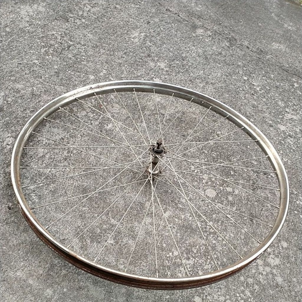 roda depan sepeda onthel model kriwil