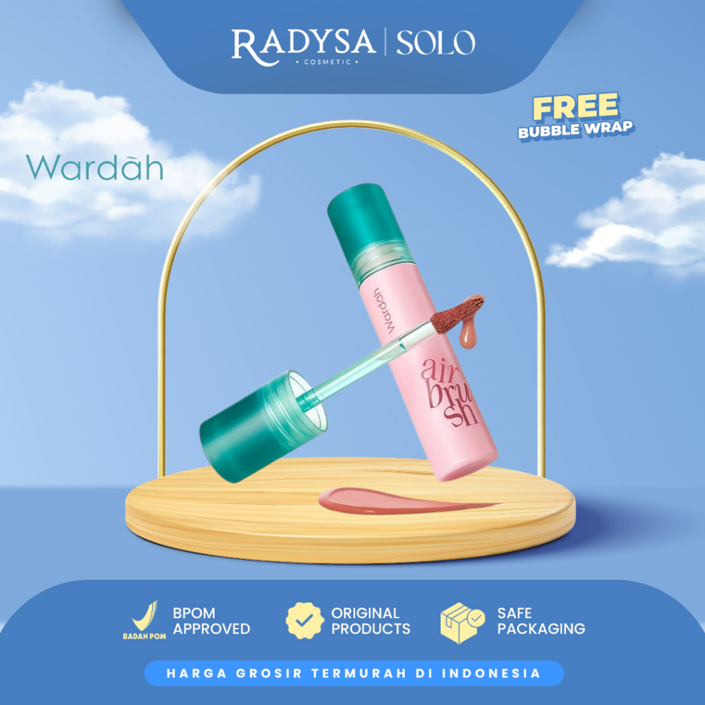 𝐑𝐀𝐃𝐘𝐒𝐀 - Wardah Airbrush Lip Tint - Liptint
