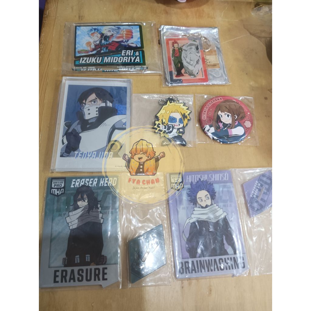 [Official] My Hero Academia Standee Ganci Keychain Pin
