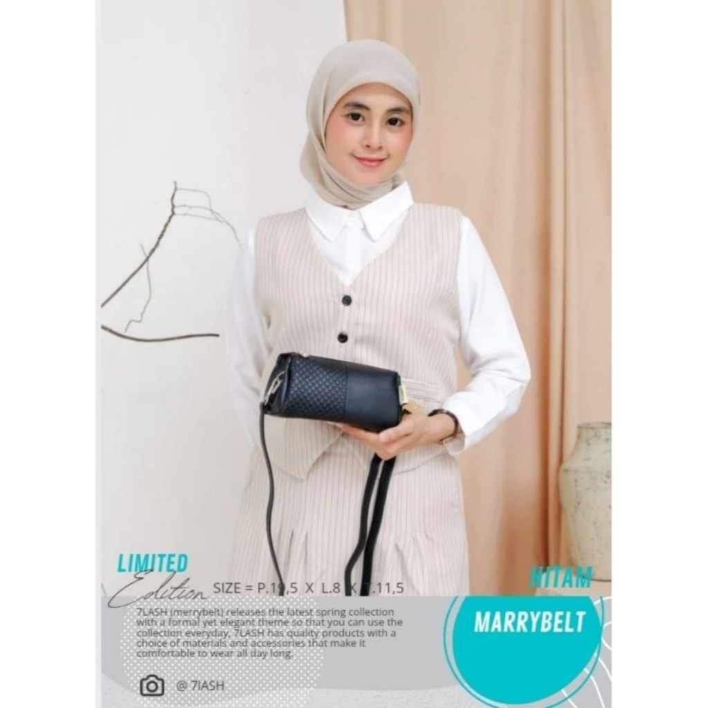 Tas selempang dompet, marrybelt by 7Lash