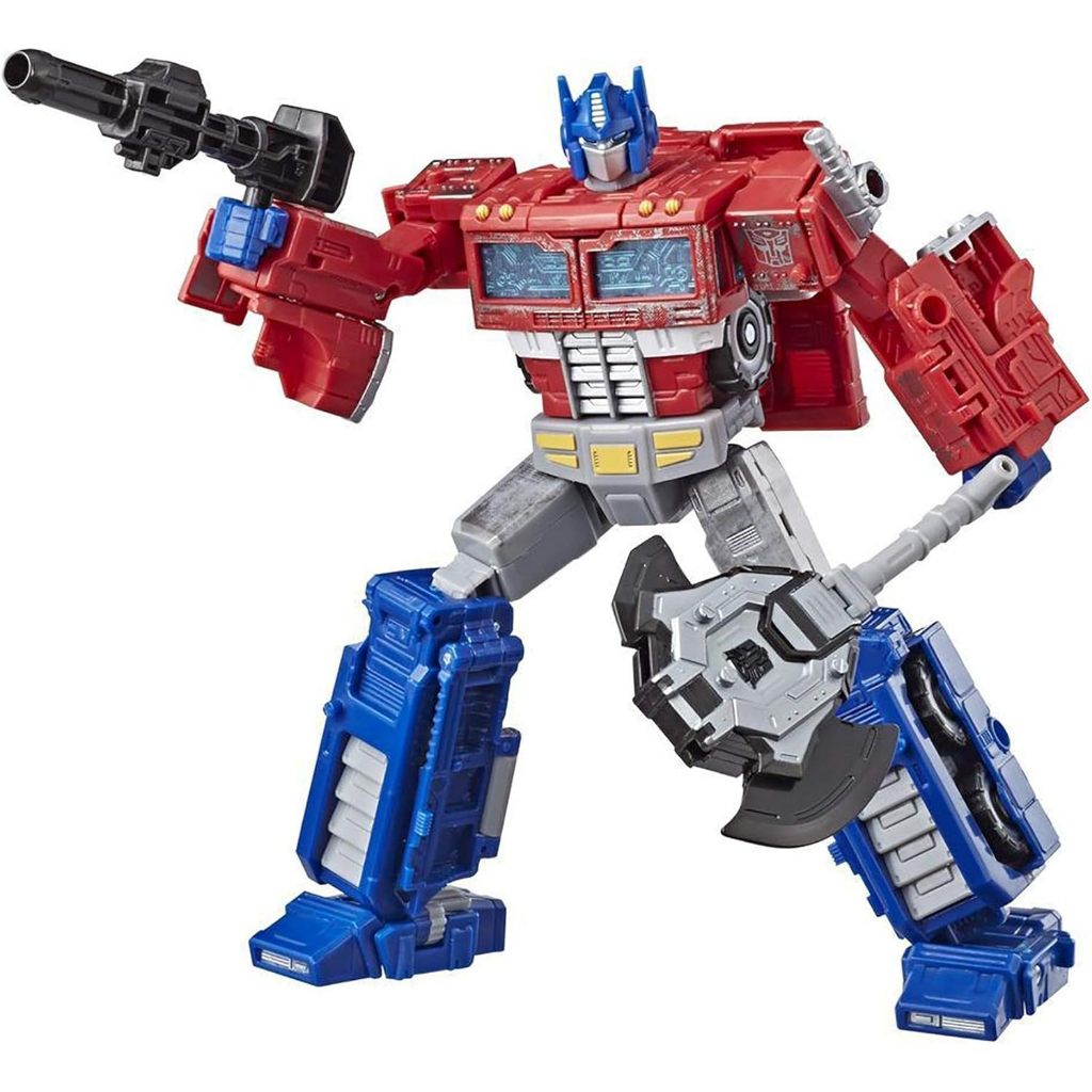 Transformers Generations War for Cybertron: Siege Voyager Class WFC-S11 Optimus Prime Action Figure