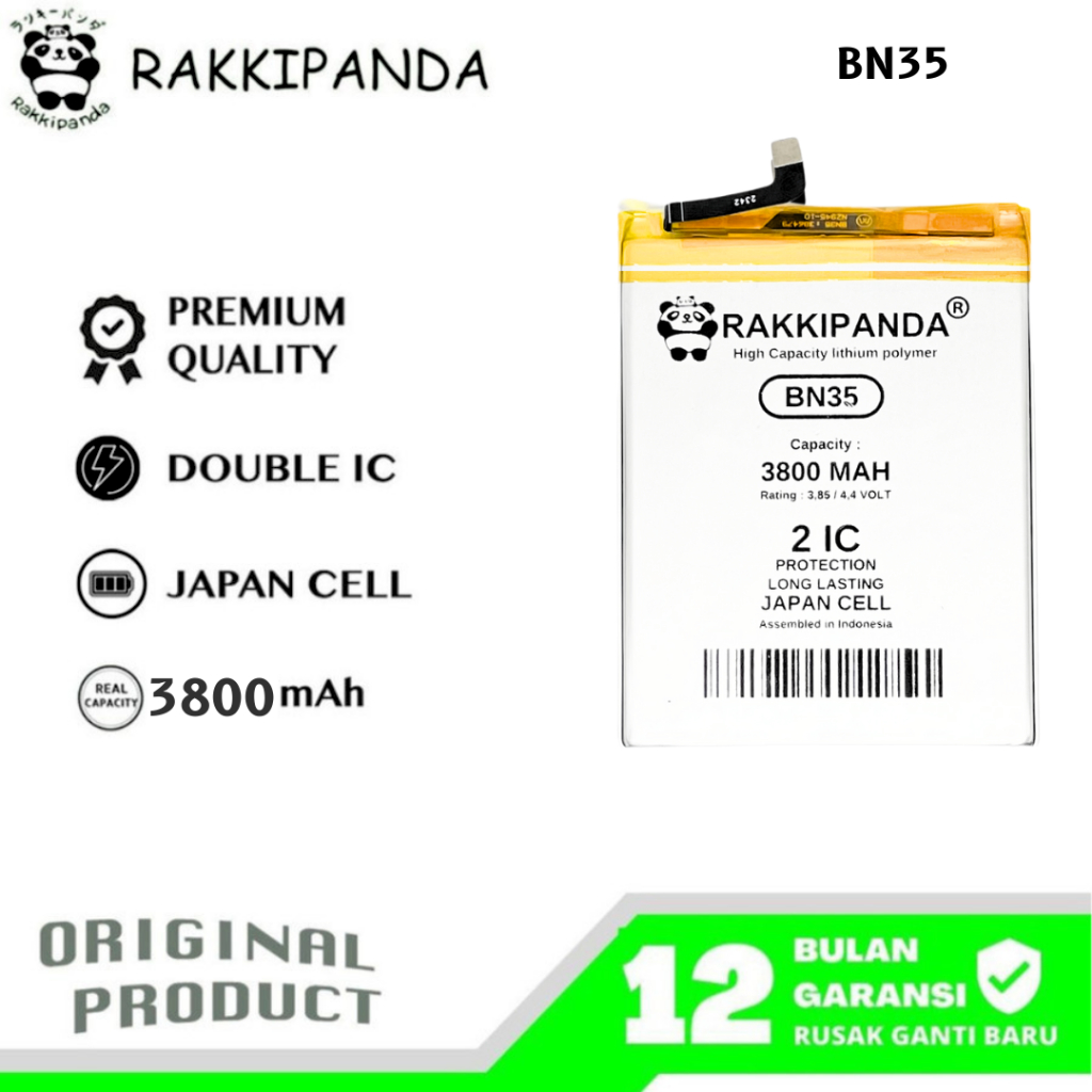 RakkiPanda - BN35 Redmi 5 Batre Batrai Baterai