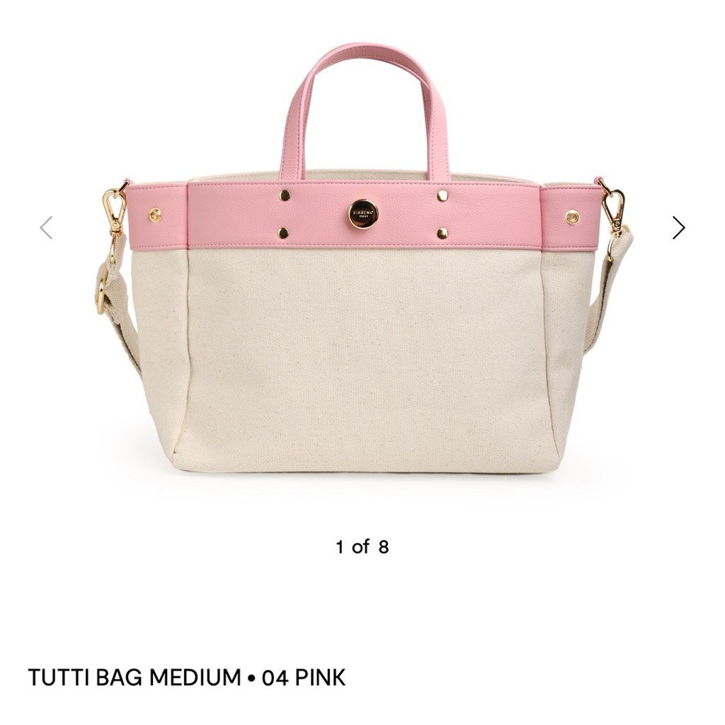 (READY) Fibreno Tutti Medium bag - PINK