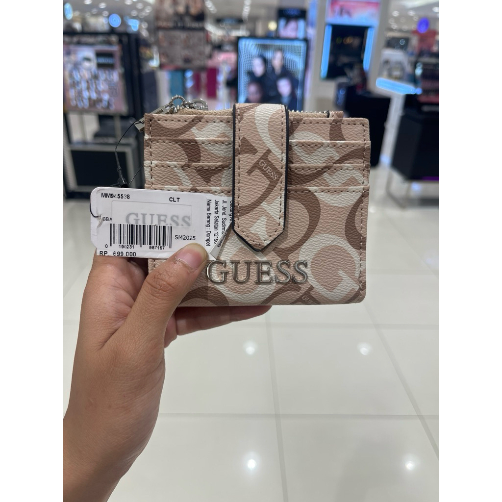 ABBAS Card Holder - Dompet Guess Original Wanita