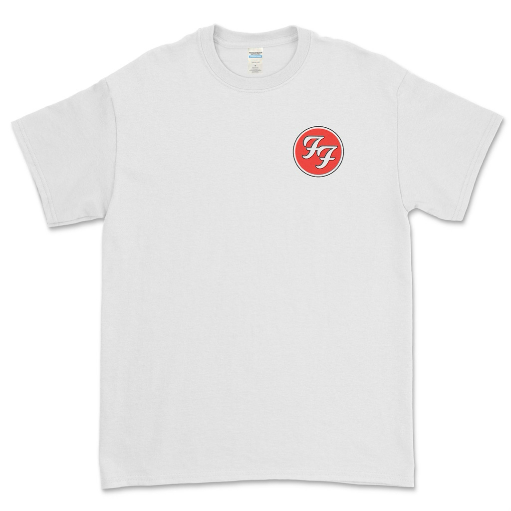 Baju Kaos Foo Fighters FF Logo Unisex Pria Wanita Cotton Premium