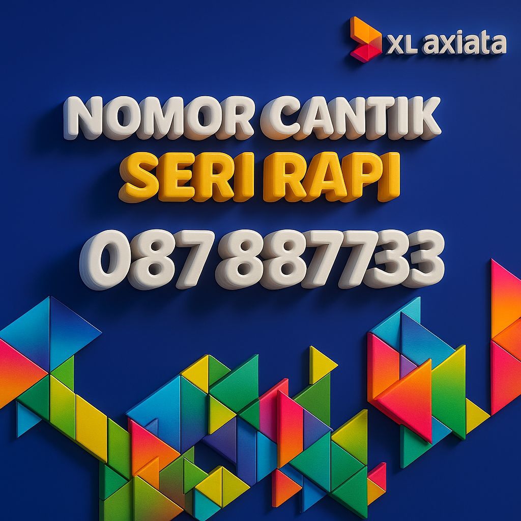KARTU PERDANA NOMOR CANTIK XL 0818