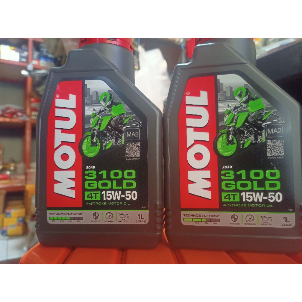 OLI MOTUL 3100 GOLD 15W-50 ASLI