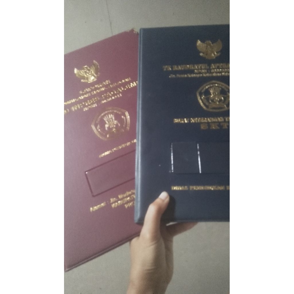 SAMPUL IJASAH DAN RAPOR SEKOLAH