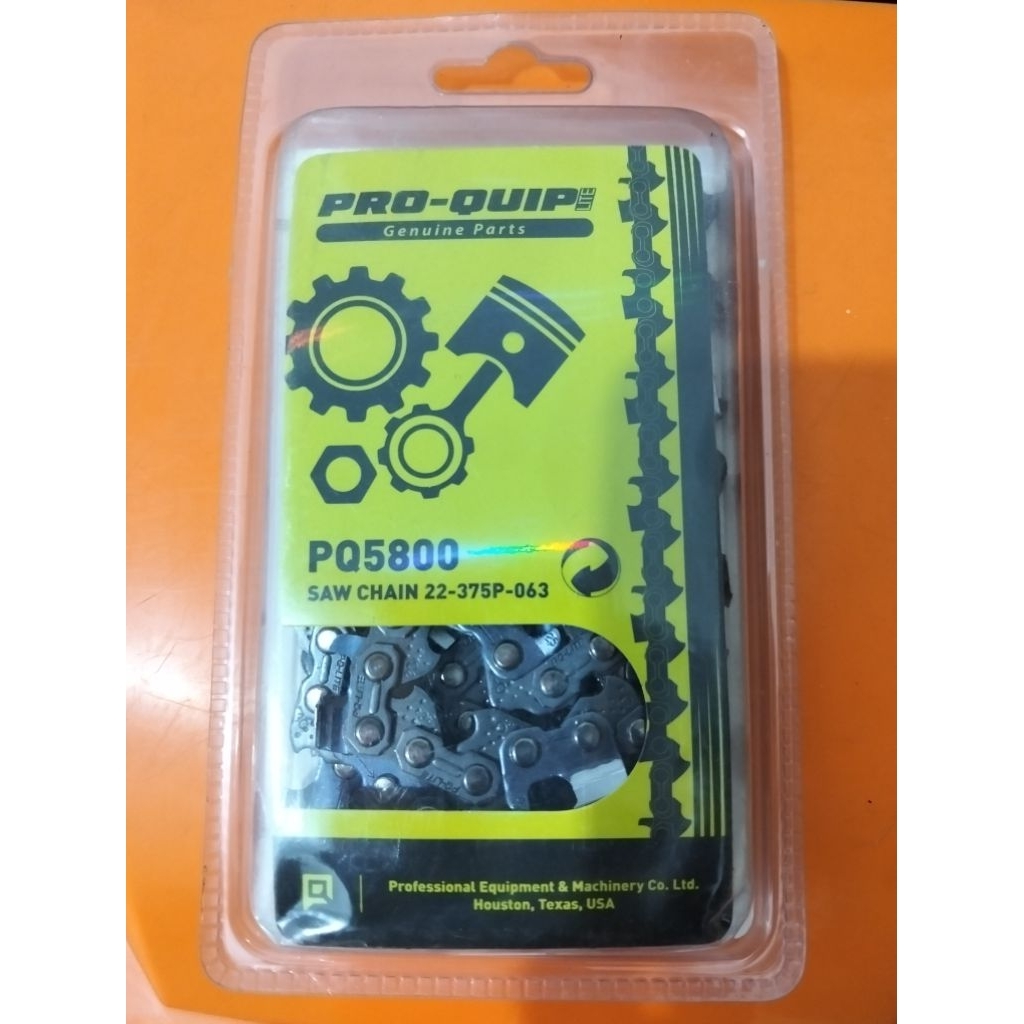 rantai chain Saw 22inch pro quip 38 mata/ Rantai senso pro quip 22inch 38 mata