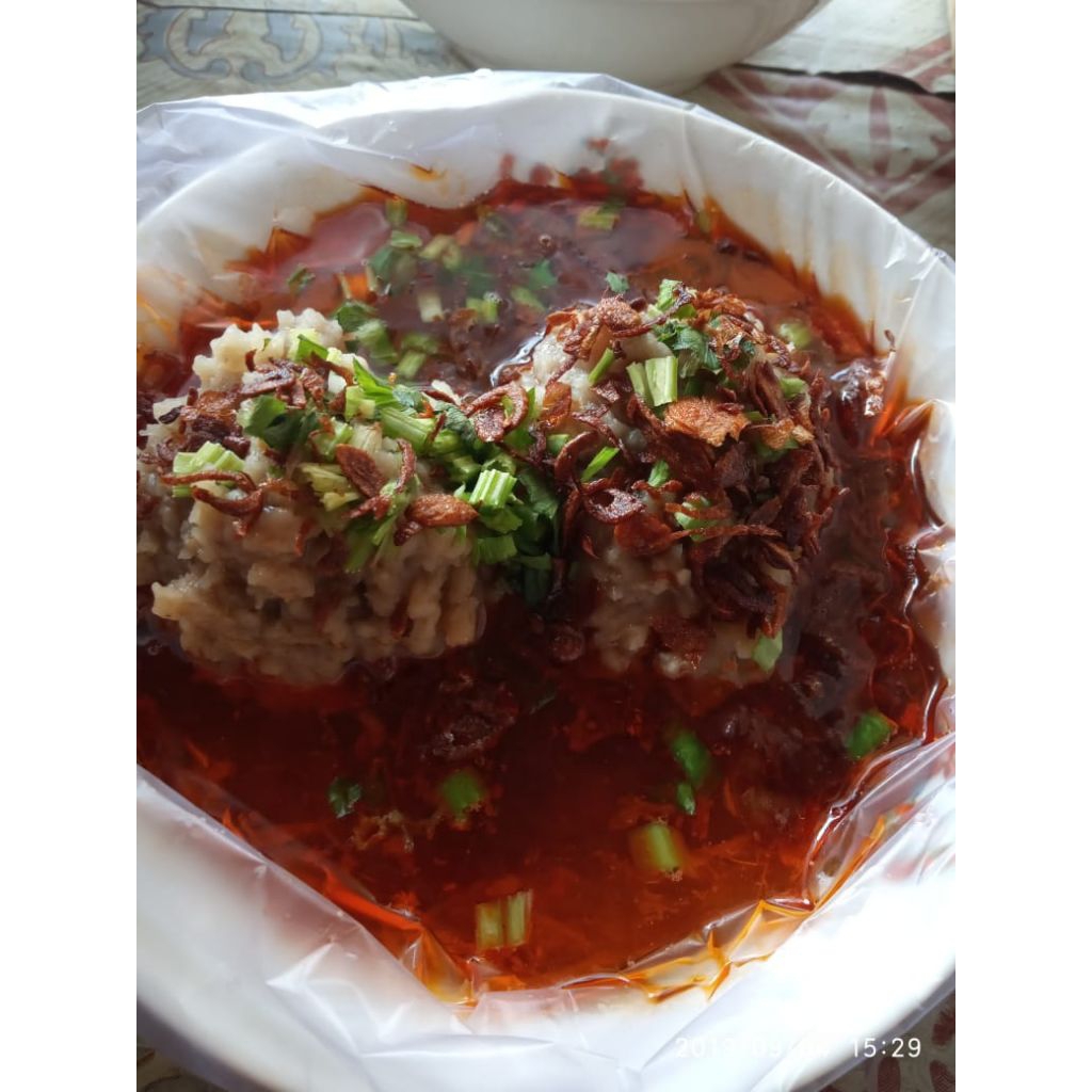 bakso ikan kuah merah isi 6