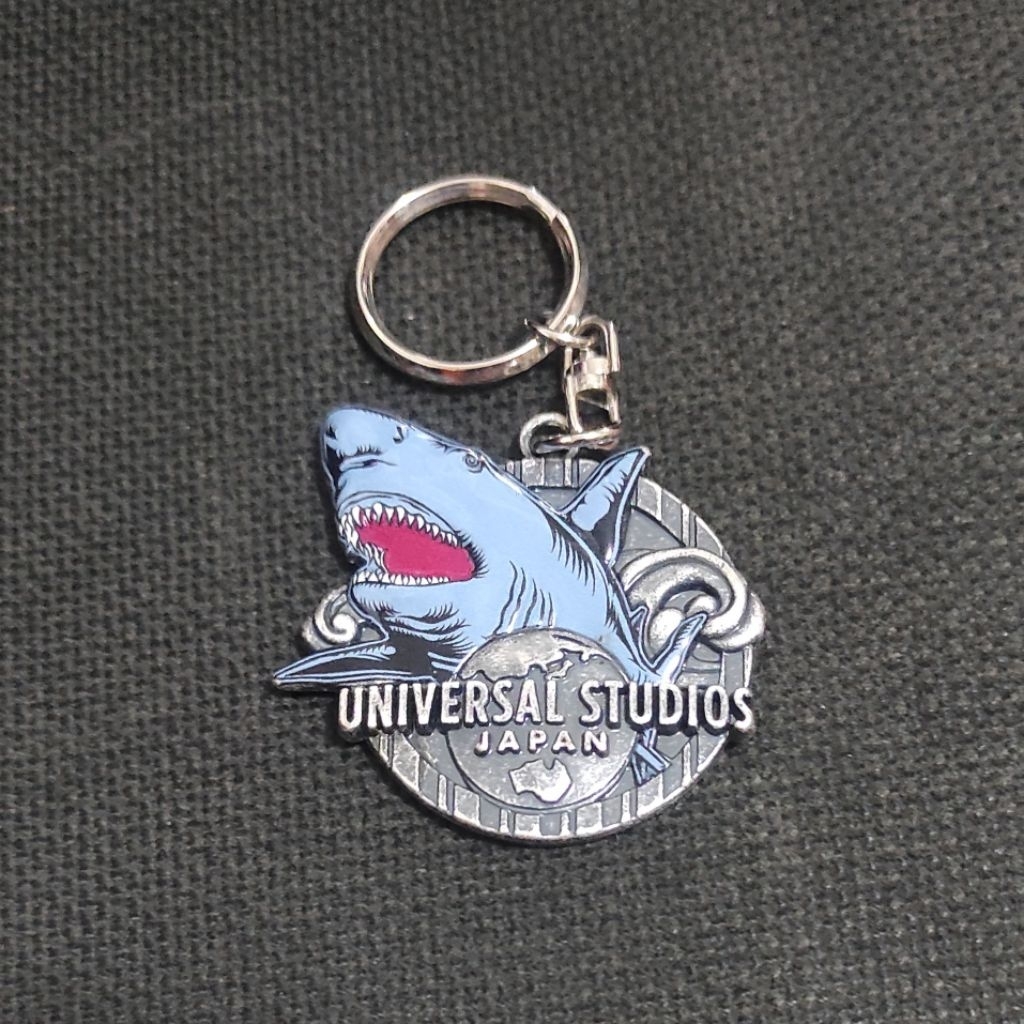 Souvenir Gantungan Kunci JAWS Universal Studio Japan ORI USJ Jepang