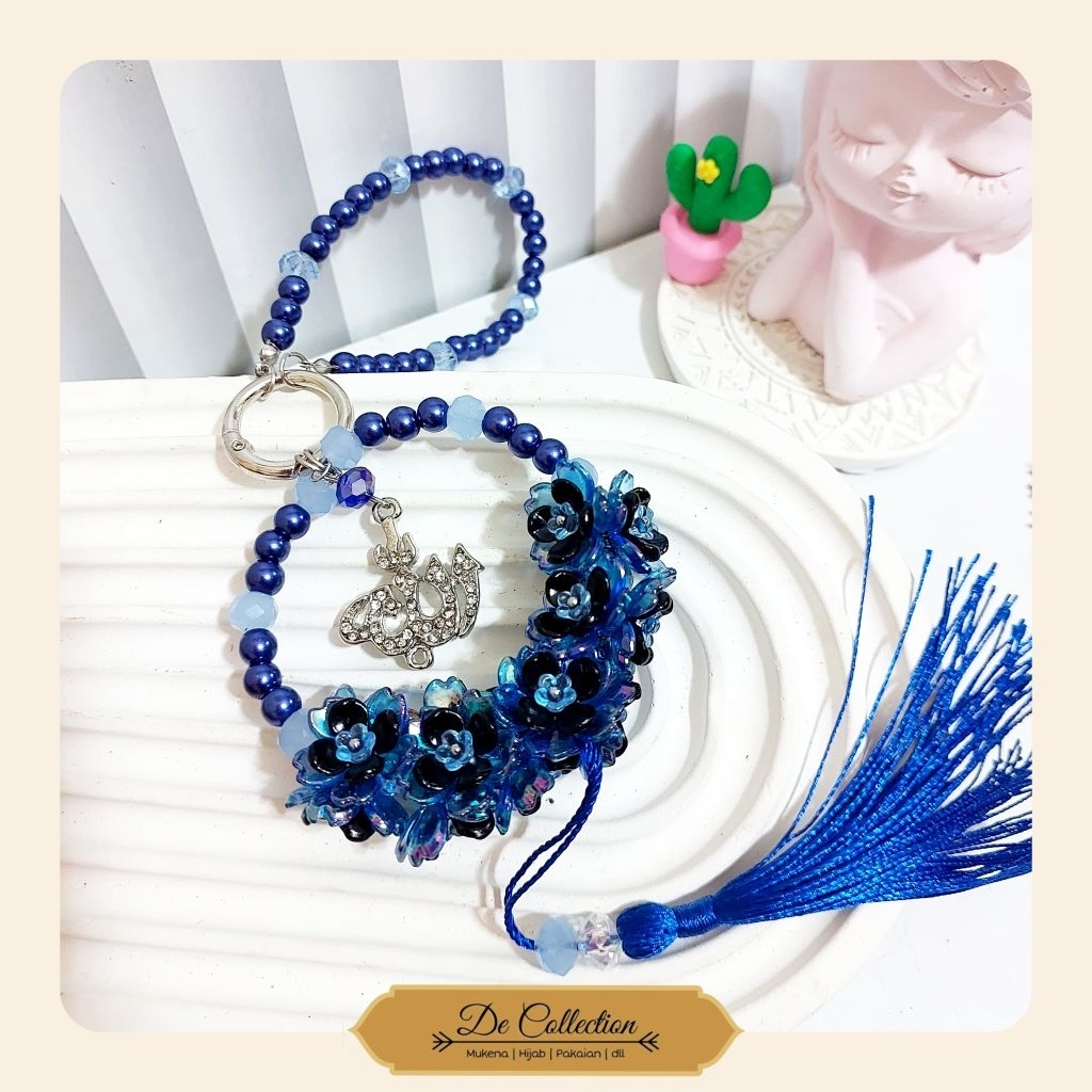 Gantungan Mobil Lafadz Allah // Pajangan Mobil Lafadz Allah // Flowery Charm Lafadz Allah