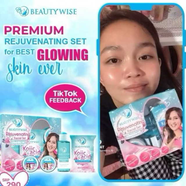 TERLARIS Paket BeautyWise Beauty Wise + SERUM AHA JAMINAN Original Ori Asli 4in1 Lengkap Skincare Re
