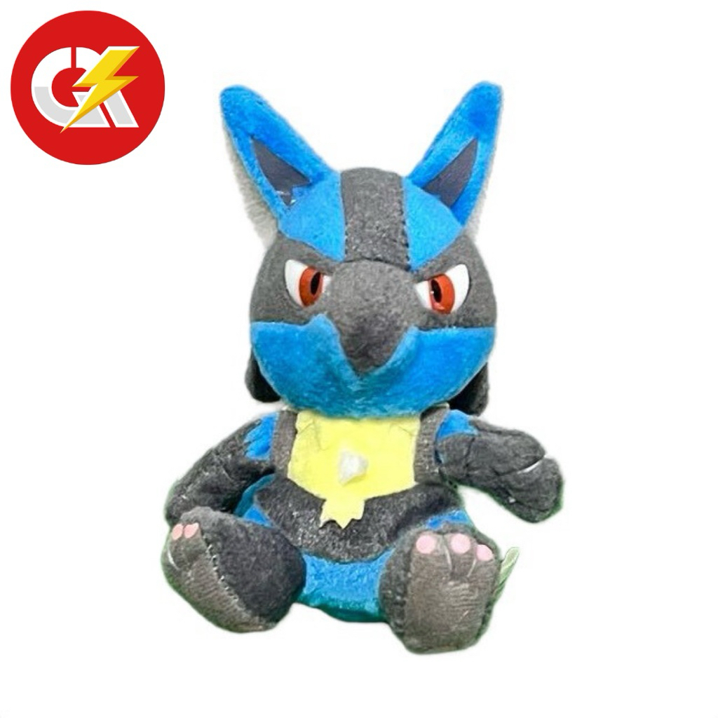 Boneka Plush Bag Charm Pokemon Lucario Chibi Cute Original Bandai