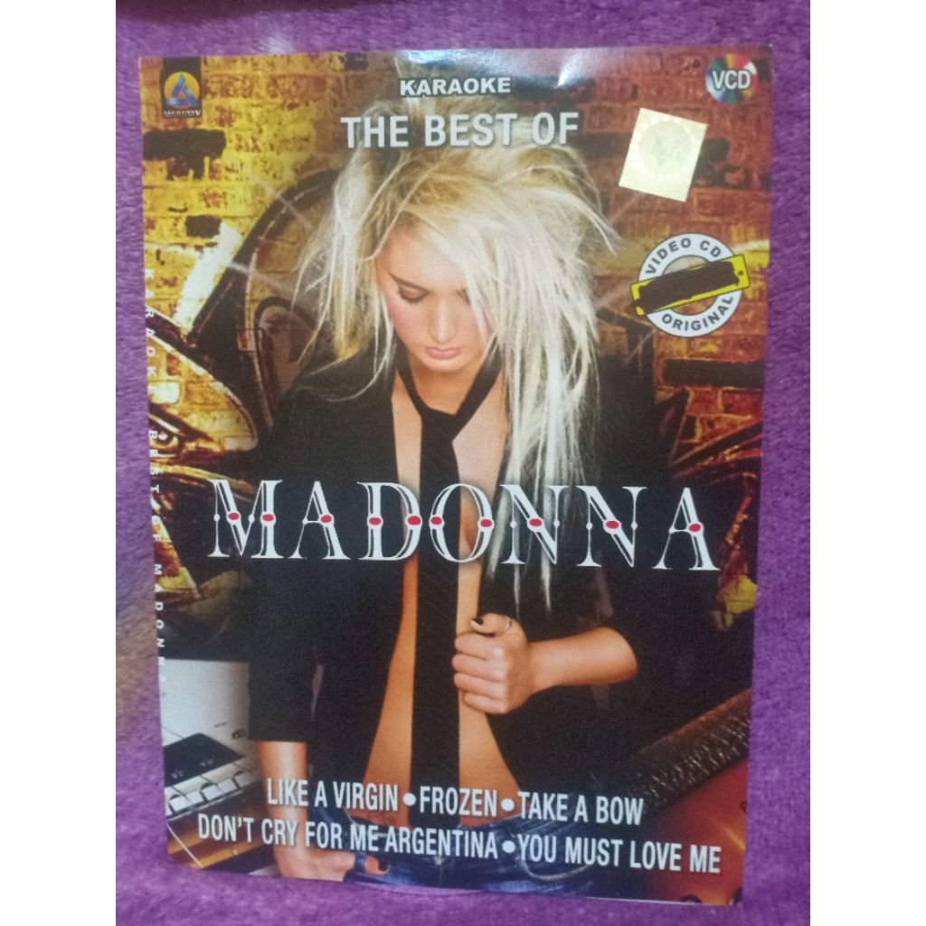 VCD THE BEST OF MADONNA