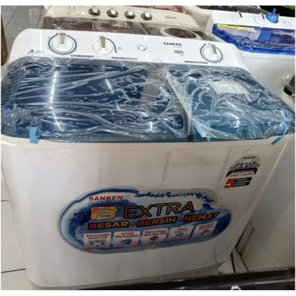 MESIN CUCI 9 KG SANKEN TW 9220