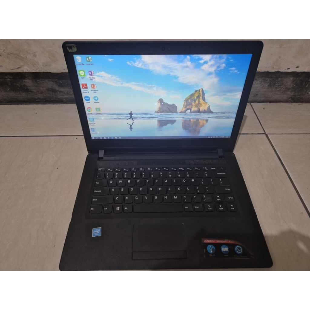 Lenovo Ideapad 110-14IBR Intel Celeron N3160 RAM 2GB slim