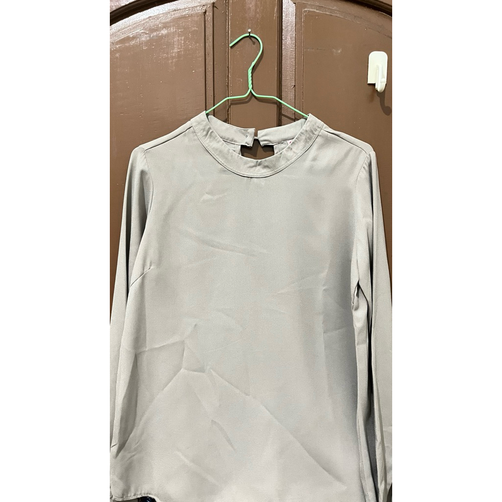 PRELOVED BLOUSE COKLAT