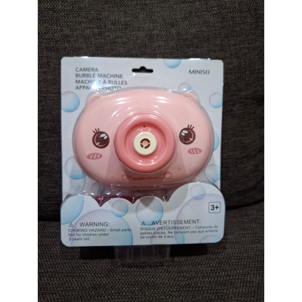 Camera Bubble Machines Miniso Babi 3+