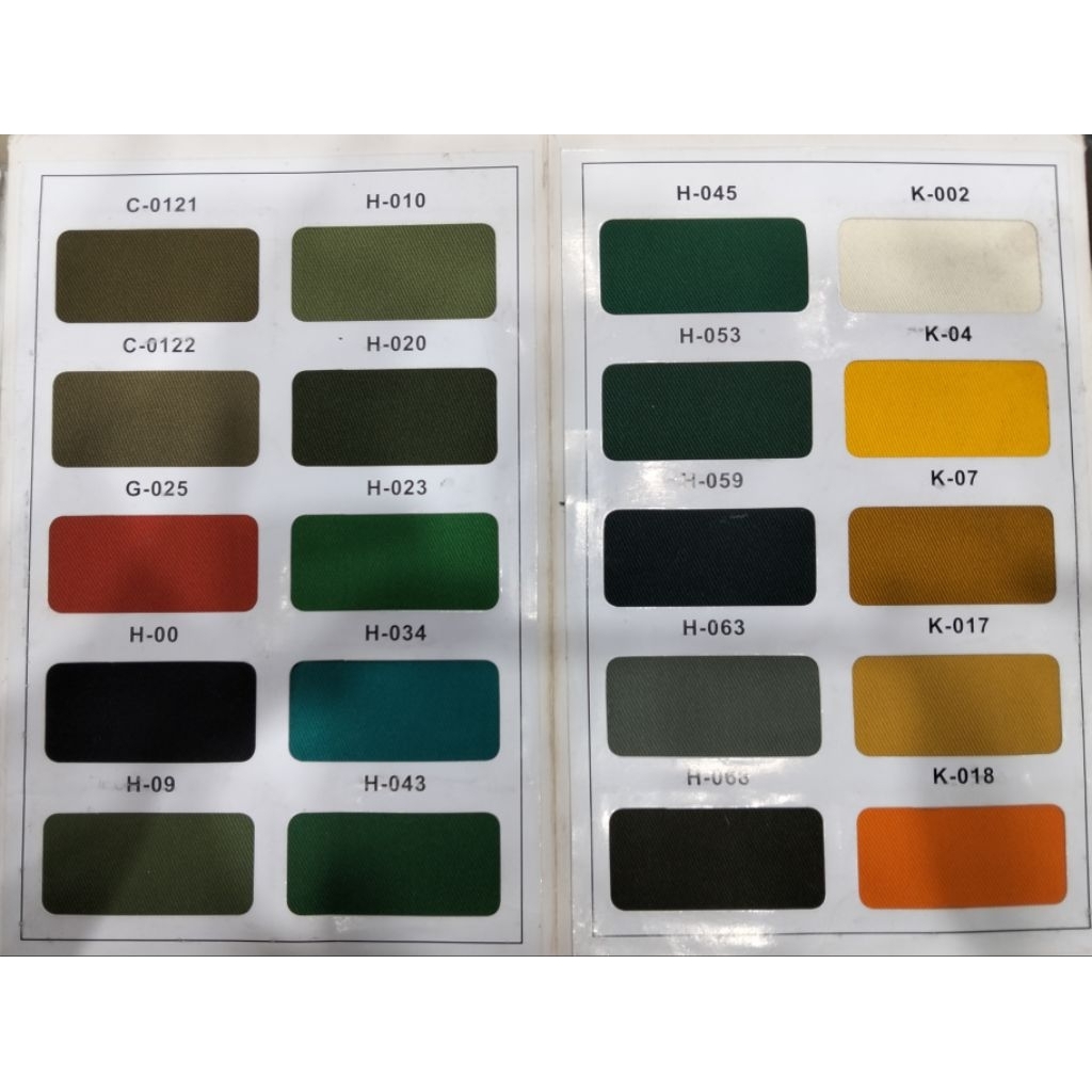 Kain Drill Nagata Japan. TIDAK DIJUAL BUKU KATALOG