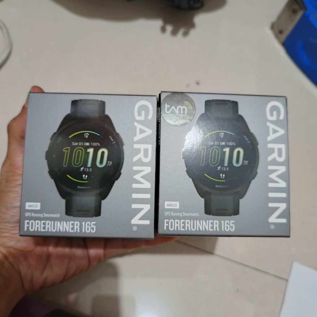 Garmin Forerunner 165 Smartwatch Jam Olahraga Sportwatch FR 165
