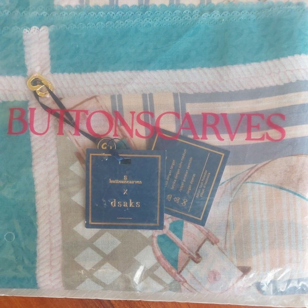 Jilbab segiempat buttonscarves original size xl