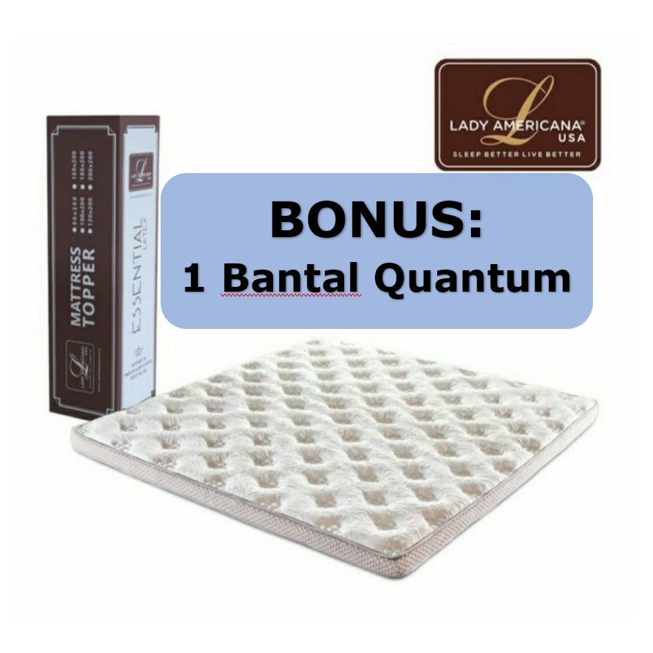 Lady Americana Latex Topper Essential Mattress Topper Latex